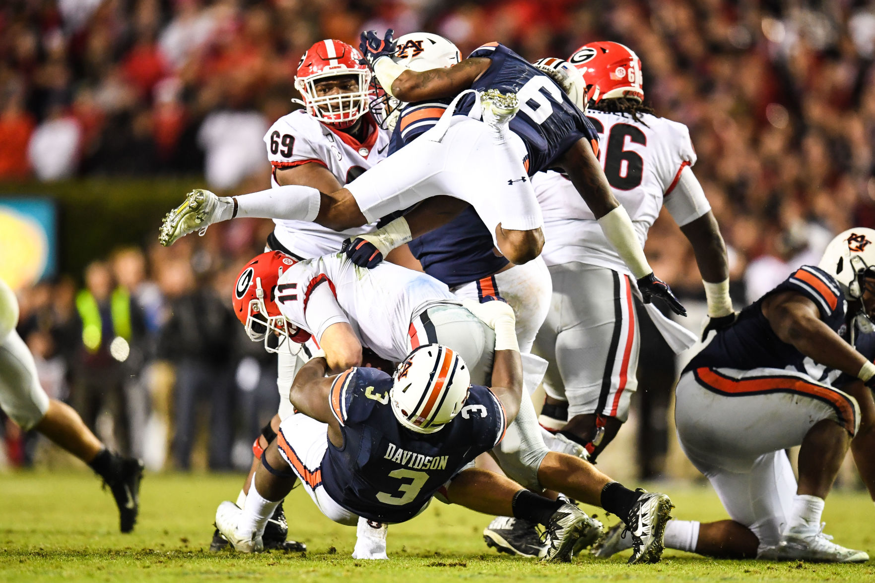 Georgia vs Auburn Football